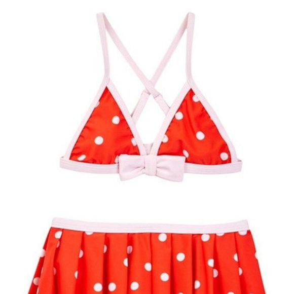 KATE SPADE GIRLS Polka Dot Two-Piece Swimsuit - Picture 2 of 3